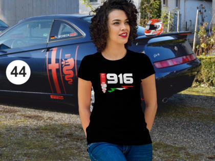 T-Shirt Biscione 916 scönes Geschenk für Alfa  Fans. auto-emotion.net