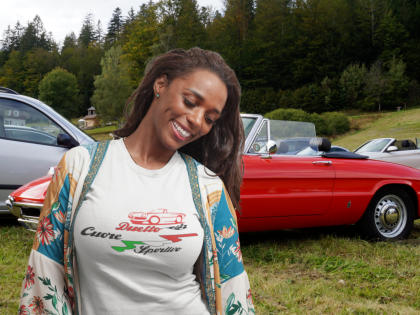 T-Shirt Duetto Spider schönes Geschenk für Alfa Romeo Fans. auto-emotion.net