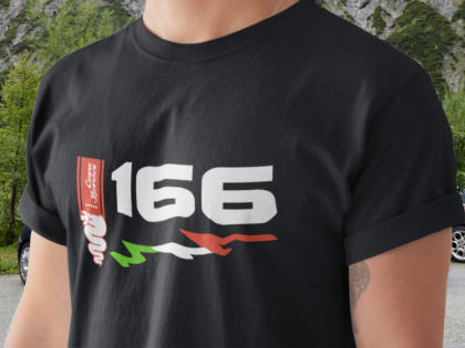 T-Shirt für alle Youngtimer Liebhaber des Alfa 166. auto-emotion.net