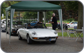 Alfa Romeo Spider beim Italia Classic Treffen Bad Saulgau auto-emotion.net