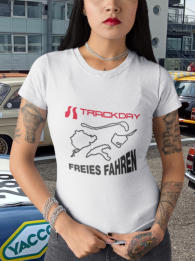 T-Shirt mit Rennstrecken Trackday