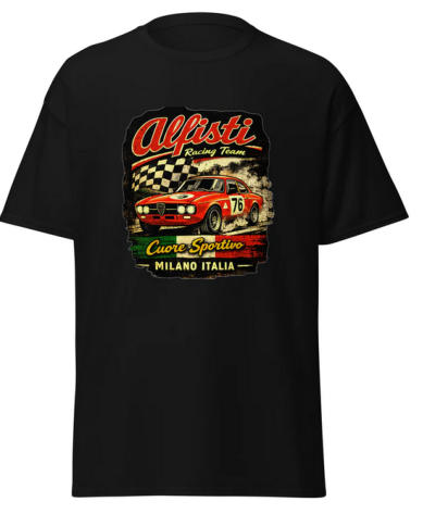 Alfisti T-Shirt Cuore Sportivo von funnydesigns.de